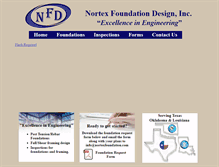 Tablet Screenshot of nortexfoundation.com